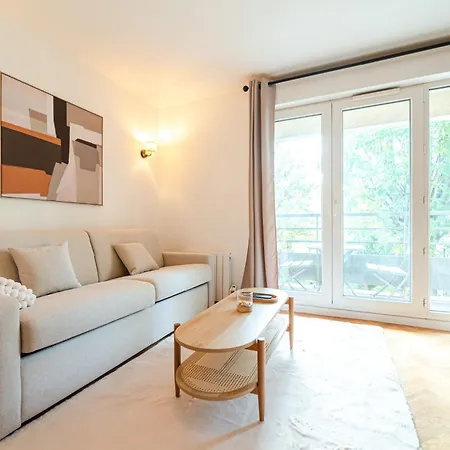 Cia - Flat With Balcony In East Paris, Buttes Chaumont Lägenhet Paris