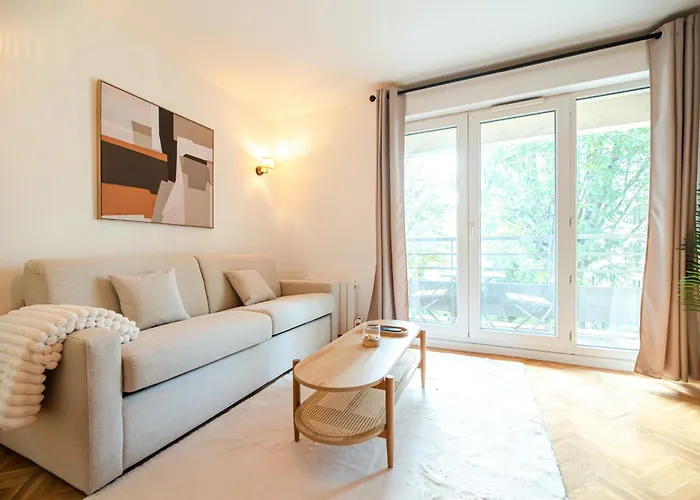 Cia - Flat With Balcony In East Paris, Buttes Chaumont Lejlighed Paris